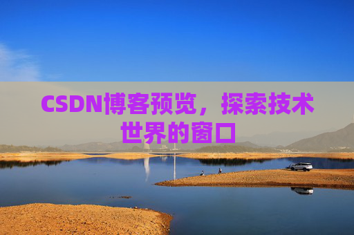 CSDN博客预览,探索技术世界的窗口